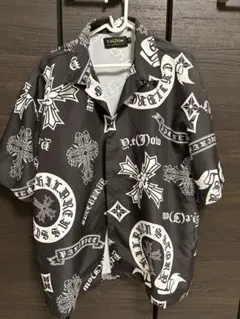 KENZO BY VERDY ボクシーシャツ オープンカラー総柄 半袖シャツ M