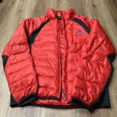 adidas ダウンジャケット レッド/ブラック