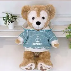 ダッフィー用コスチューム　パーカー（マリン柄）