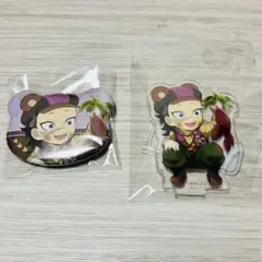 【鬼滅の刃】実りの秋まつり2025(不死川玄弥)アクスタ、缶バッジ