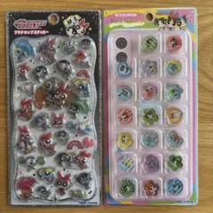 【正規品】パワーパフガールズ プチドロップステッカー　おはじきシール