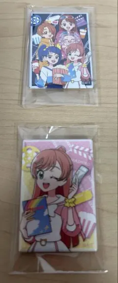 プリキュア 缶バッジ セット。