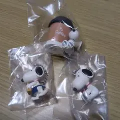 PEANUTS コーヒースタンドスタイルフィギュアマスコット 3体セット