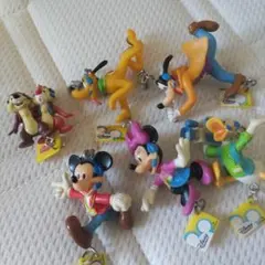 ディズニー　チャーム　　ストラップセット 6個②ミッキー　ミニー