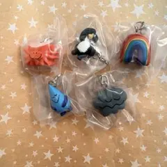 Daisuke Kondo めじるしアクセサリー カプセルトイ　5点