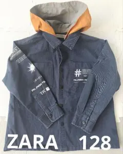 ZARA フード付きジャケット