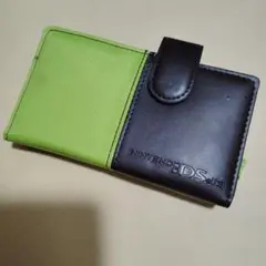 中古 ニンテンドー DS lite 用 本体カバー 任天堂　dslite　黄緑茶
