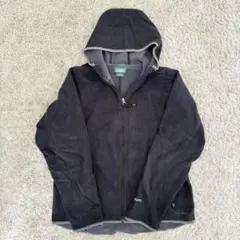 L.L.Bean ポーラテック フリースジャケット フード付き ダークグレー