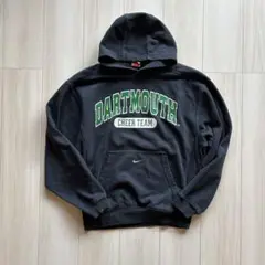 00s NIKE フーディ 黒 センターロゴ ダートマス カレッジ 雰囲気◎