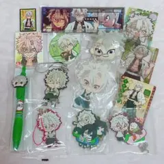 鬼滅の刃 不死川実弥 まとめ売り アクスタ ラバスト 缶バッジ 他14点セット