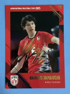 山内晶大 サインボール 大阪ブルテオン パナソニックパンサーズ 大阪ブルテオン山内晶大 サイン色紙