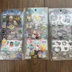 3枚セット ドロップジェリーシール サンリオ