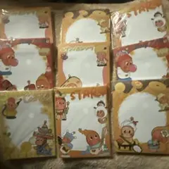 キャラクター メモ用紙 8枚セット