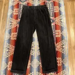 コーデュロイパンツ ワイドパンツ