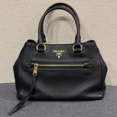 (専用)PRADA 黒 レザー ハンドバッグ