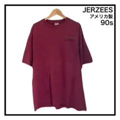 ジャージーズ　アメリカ製　企業Tシャツ　90s　USA　半袖　アメカジ　XL