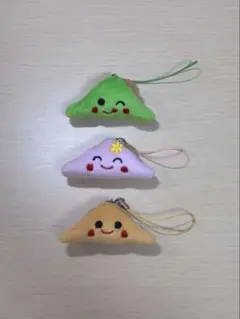 京都土産 八つ橋 キーホルダー 3個セット