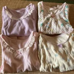 キッズ肌着4着セット130cm