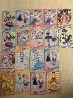 アイプリカード18枚ミックス(ちい、すばる、える、おとめ、じゅりあ)