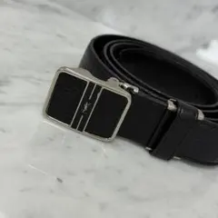 Yves Saint Laurent イヴサンローラン ベルト 本革 黒
