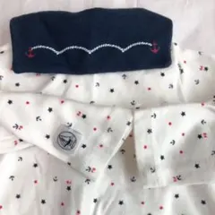 プチバトー プリント4点セット 6M/67cm