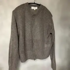メタルボタンカーディガン