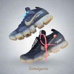 NIKE VaporMax Off-White 27cm ブラック