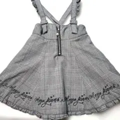 最終価格　mezzo piano サスペンダー付きスカート