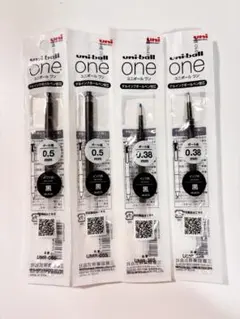 uni-ball one 替え芯 0.5mm×2 0.38mm×2 4本セットのサムネイル