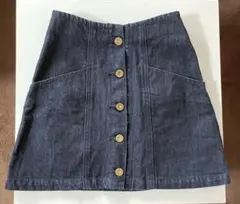 moussy デニム ミニスカート 0サイズ