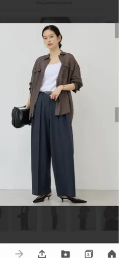 美品◎コラージュガリャルダガランテ シアーリネンライクダブル