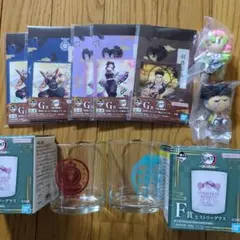 蜜璃　行冥　天元　フィギュア　メモ　グラス 一番くじ　鬼滅の刃　ちょこのっこ