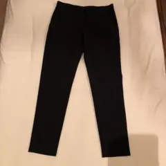 ウールライク アンクルカット スマートパンツ