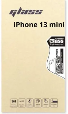 iPhone 13 mini ガラスフィルム 全面保護クリア