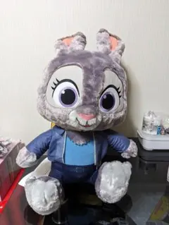 ズートピア2　スーパーラージぬいぐるみ　ジュディ・ポップス