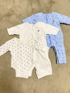 GAPロンパース・カバーオール 3点セット