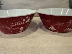 ディズニー パークフード柄 メラミン食器 ボウル 2枚セット - メルカリ