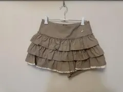 美品リエンダゴルフ⭐︎シャンパンフリルスカート - メルカリ