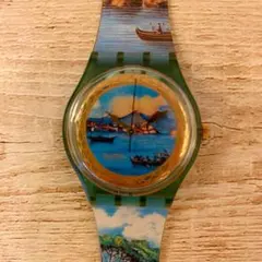 swatch スウォッチ　地中海風アート(おまけ付き)のサムネイル