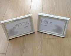 結婚式　ウェルカムスペース　受付　ゲストサイン　groom bride