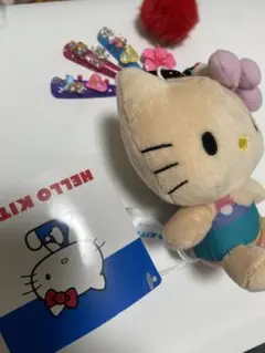ハローキティ 水着キーホルダー アクセサリー付き