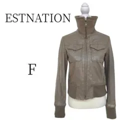 ESTNATION エストネーション ブラウン その他ジャケット・アウター F