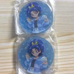 キラキラプリキュアアラモード 立神あおい キュアジェラート 缶バッジ