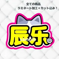 NCT チョンロ　ネームボード　うちわ文字　蛍光色ver