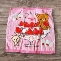 Rilakkuma リラックマ ミニタオル ピンク - メルカリ