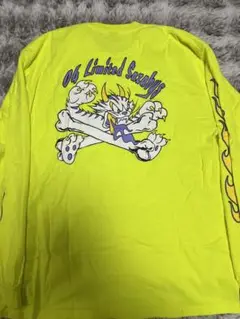 04 Limited Sazabys 長袖Tシャツ 蛍光イエロー