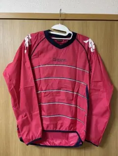 Kappa ピンク ストライプ ウィンドブレーカー