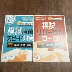 模試直前 2冊セット 進研ゼミ 大学受験