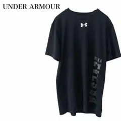 アンダーアーマー/大阪エヴェッサ/Tシャツ/ロゴプリント/半袖/M/ブラック