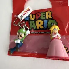 ニンテンドー　スーパーマリオ　ルイー ジ　ピーチ姫　フィギュアDyDo
